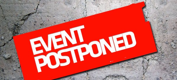 postponed