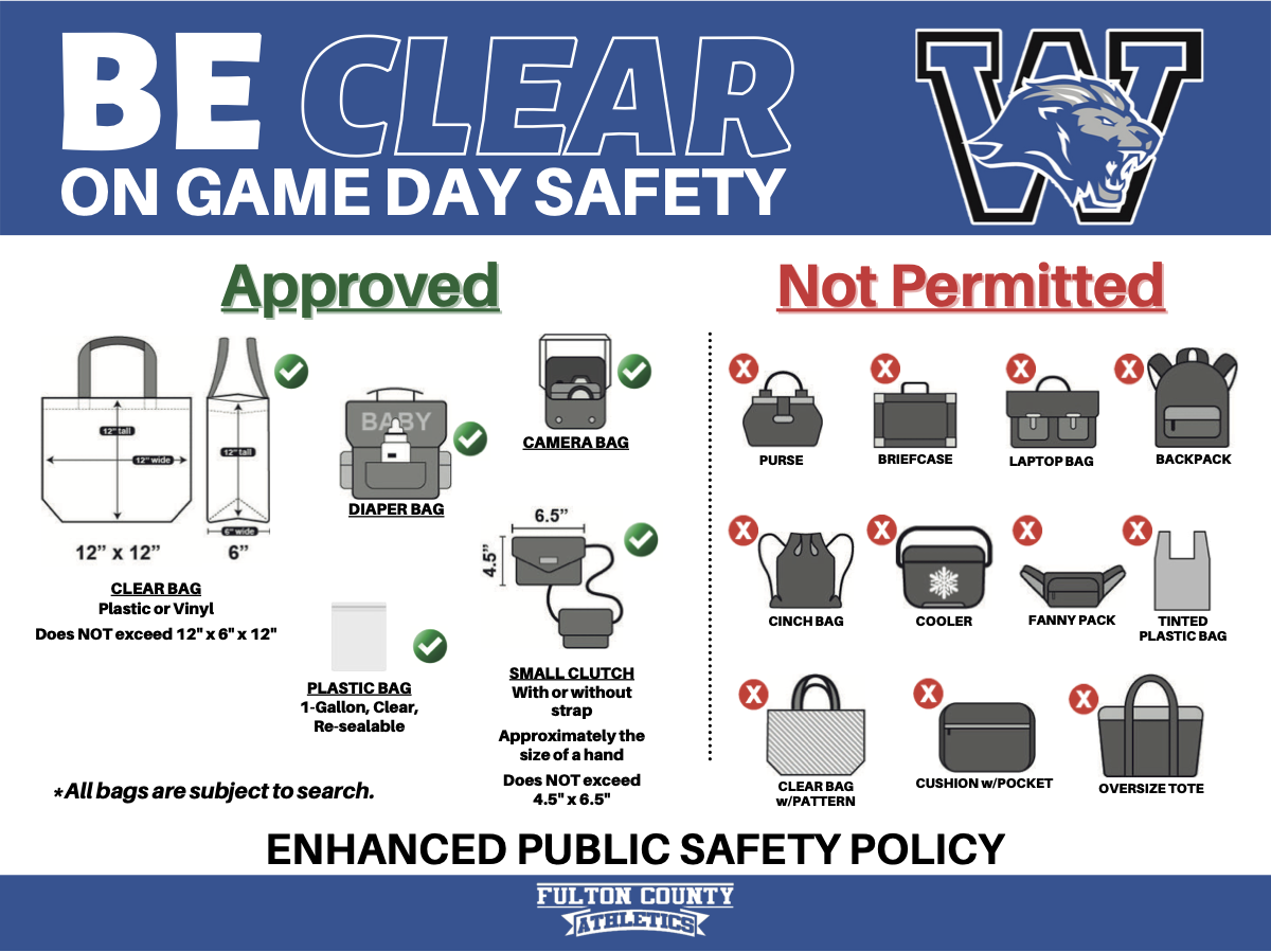 Westlake High School Clear Bag Policy