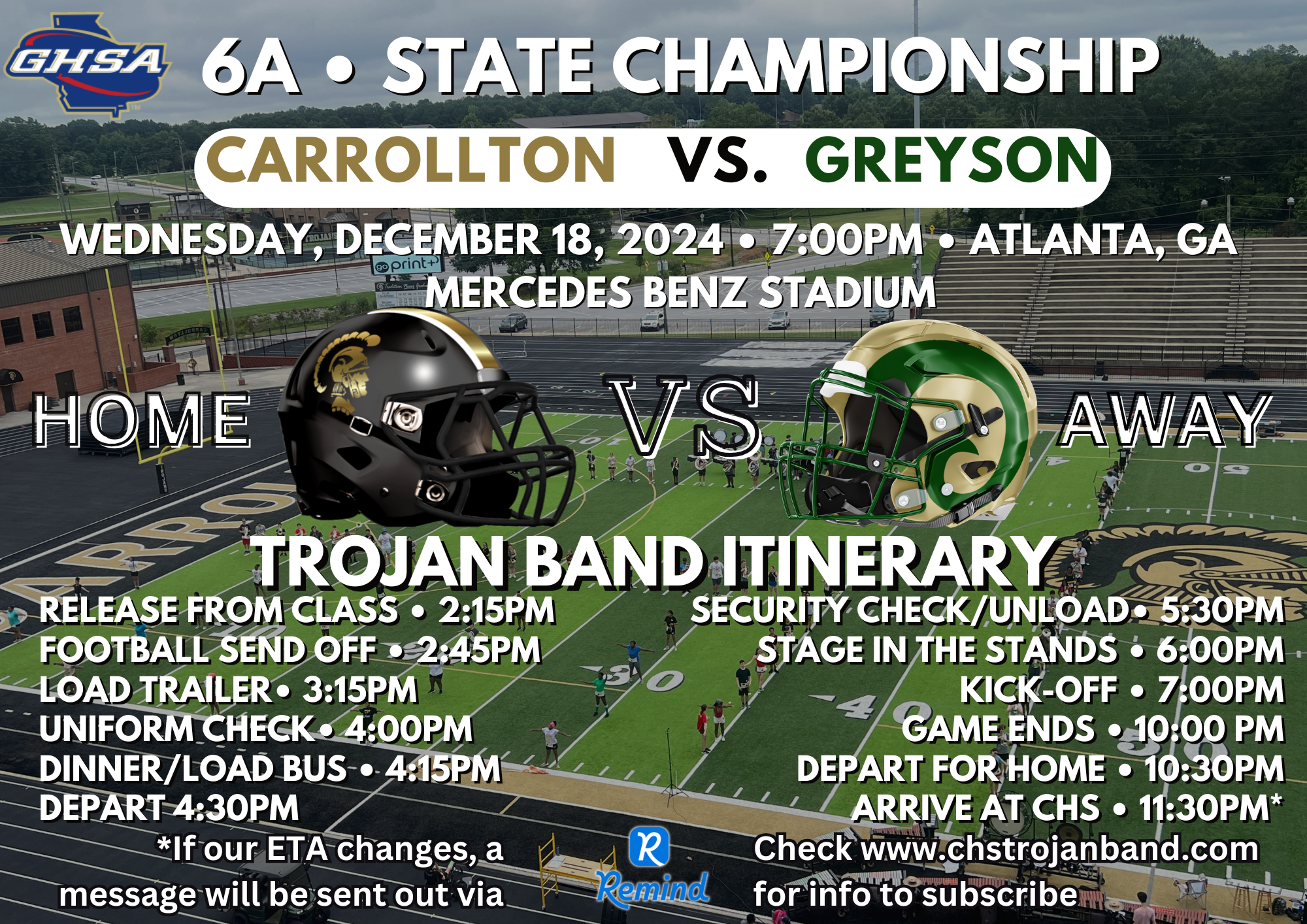 State Championship Wednesday!