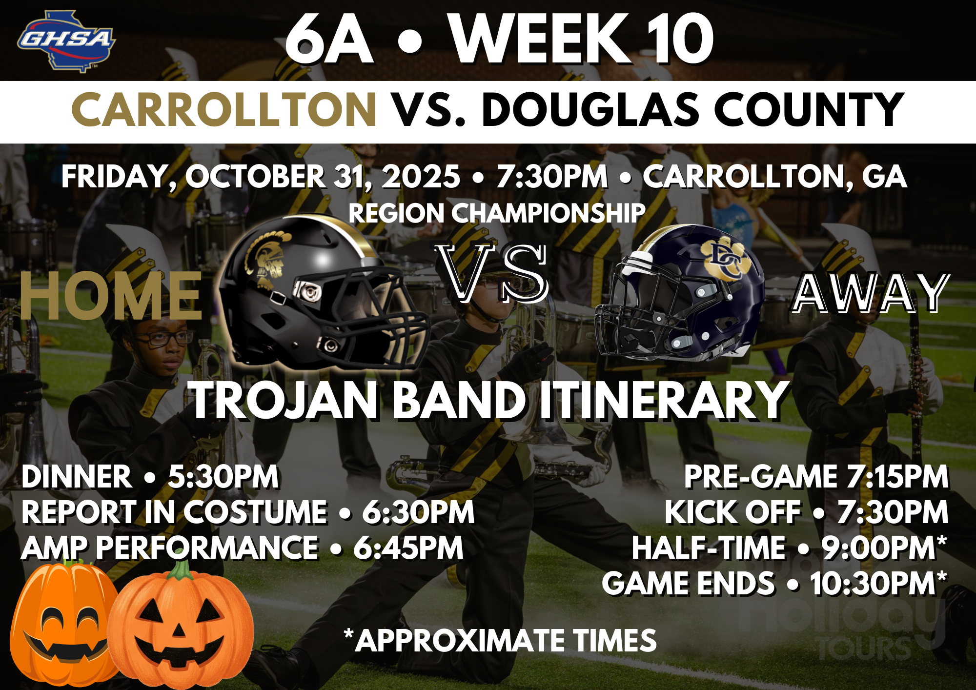 Trojans are 10-0! Playoffs Next Week